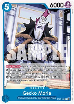 Gecko Moria (042) (OP07-042) [500 Years in the Future] - Deck Out Gaming
