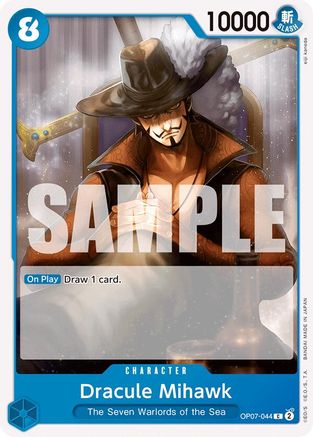 Dracule Mihawk (OP07-044) [500 Years in the Future] - Deck Out Gaming