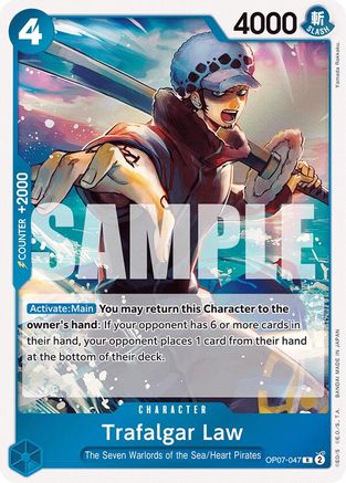 Trafalgar Law (047) (OP07-047) [500 Years in the Future] Foil - Deck Out Gaming