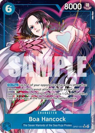 Boa Hancock (051) (Parallel) (OP07-051) [500 Years in the Future] Foil - Deck Out Gaming