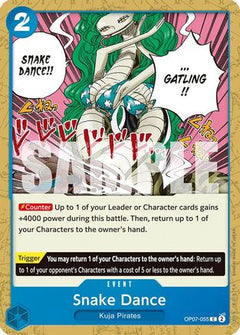 Snake Dance (OP07-055) [500 Years in the Future] - Deck Out Gaming