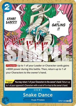 Snake Dance (OP07-055) [500 Years in the Future] - Deck Out Gaming