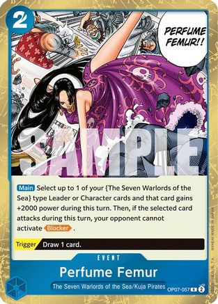 Perfume Femur (OP07-057) [500 Years in the Future] Foil - Deck Out Gaming