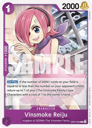 Vinsmoke Reiju (OP07-062) [500 Years in the Future] - Deck Out Gaming