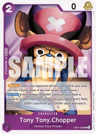 Tony Tony.Chopper (066) (OP07-066) [500 Years in the Future] Foil - Deck Out Gaming