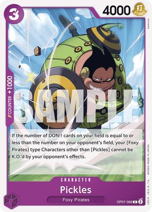 Pickles (OP07-069) [500 Years in the Future] - Deck Out Gaming