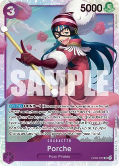 Porche (OP07-072) [500 Years in the Future] Foil - Deck Out Gaming