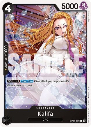Kalifa (OP07-081) [500 Years in the Future] - Deck Out Gaming