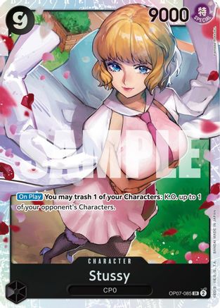 Stussy (OP07-085) [500 Years in the Future] Foil - Deck Out Gaming