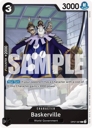 Baskerville (OP07-087) [500 Years in the Future] - Deck Out Gaming