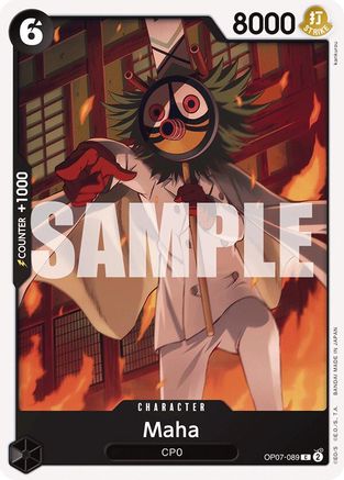 Maha (OP07-089) [500 Years in the Future] - Deck Out Gaming