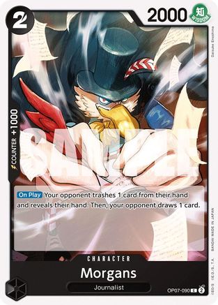 Morgans (OP07-090) [500 Years in the Future] - Deck Out Gaming