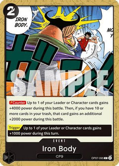 Iron Body (OP07-095) [500 Years in the Future] - Deck Out Gaming