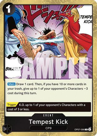 Tempest Kick (OP07-096) [500 Years in the Future] Foil - Deck Out Gaming
