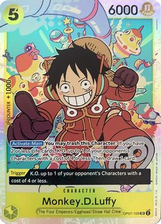Monkey.D.Luffy (109) (OP07-109) [500 Years in the Future] Foil - Deck Out Gaming