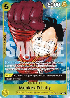 Monkey.D.Luffy (109) (Parallel) (OP07-109) [500 Years in the Future] Foil - Deck Out Gaming