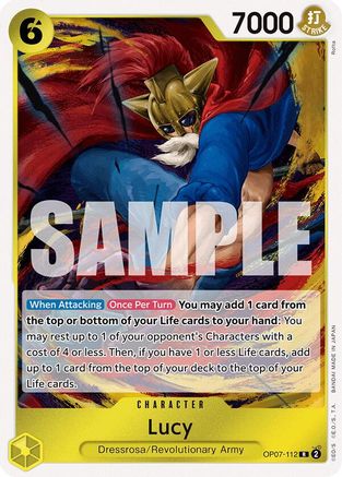Lucy (OP07-112) [500 Years in the Future] Foil - Deck Out Gaming
