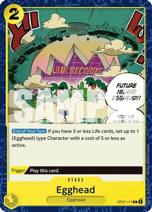 Egghead (OP07-117) [500 Years in the Future] - Deck Out Gaming