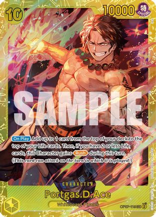 Portgas.D.Ace (119) (OP07-119) [500 Years in the Future] Foil - Deck Out Gaming