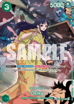 Okiku (SP) (OP01-035) [500 Years in the Future] Foil - Deck Out Gaming