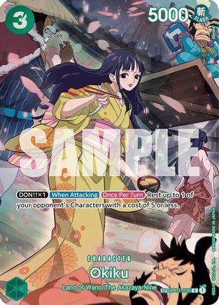 Okiku (SP) (OP01-035) [500 Years in the Future] Foil - Deck Out Gaming