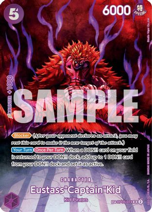 Eustass"Captain"Kid (SP) (OP05-074) [500 Years in the Future] Foil - Deck Out Gaming