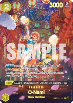 O-Nami (SP) (OP06-101) [500 Years in the Future] Foil - Deck Out Gaming