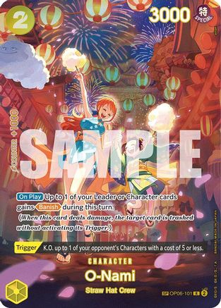 O-Nami (SP) (OP06-101) [500 Years in the Future] Foil - Deck Out Gaming