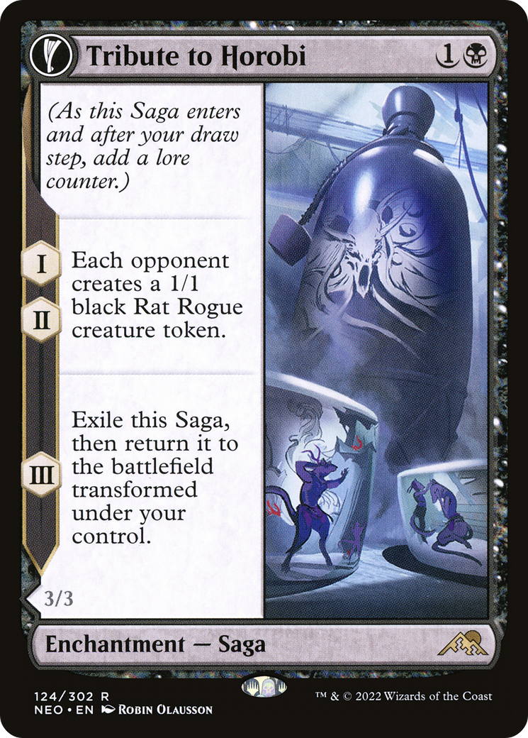 Tribute to Horobi (124) [Kamigawa: Neon Dynasty] - Deck Out Gaming