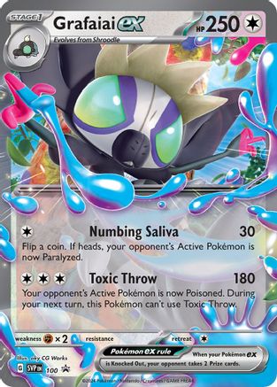 Grafaiai ex - 100 (100) [SV: Scarlet & Violet Promo Cards] Holofoil - Deck Out Gaming