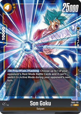 Son Goku - FB02-119 (FB02-119) [Blazing Aura] Foil - Deck Out Gaming