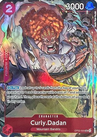 Curly.Dadan (Premium Card Collection -Best Selection Vol. 1-) (OP02-005) [One Piece Promotion Cards] Foil - Deck Out Gaming