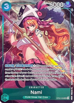 Nami (Premium Card Collection -Best Selection Vol. 1-) (OP02-036) [One Piece Promotion Cards] Foil - Deck Out Gaming