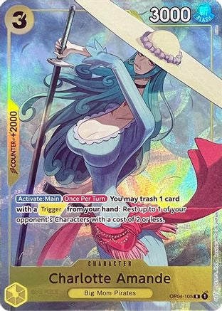 Charlotte Amande (Premium Card Collection -Best Selection Vol. 1-) (OP04-105) [One Piece Promotion Cards] Foil - Deck Out Gaming