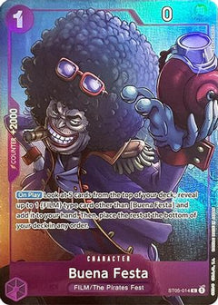 Buena Festa (Premium Card Collection -Best Selection Vol. 1-) (ST05-014) [One Piece Promotion Cards] Foil - Deck Out Gaming