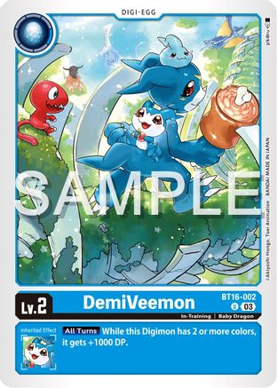 DemiVeemon (BT16-002) [Beginning Observer] - Deck Out Gaming