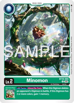 Minomon (BT16-004) [Beginning Observer] - Deck Out Gaming