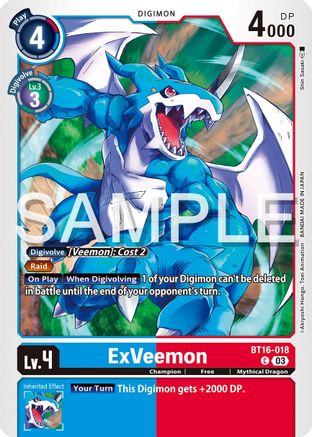 ExVeemon (BT16-018) [Beginning Observer] - Deck Out Gaming