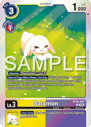 Salamon (BT16-030) [Beginning Observer] Foil - Deck Out Gaming