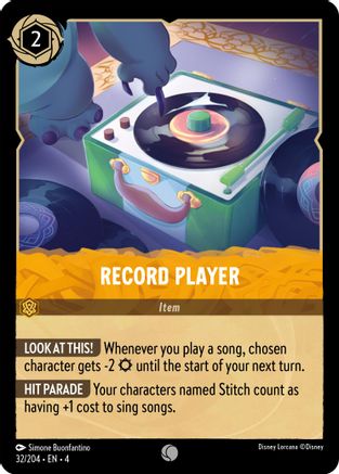 Record Player (32/204) [Ursulas Return] - Deck Out Gaming