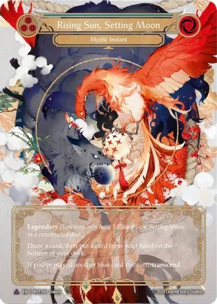 Rising Sun, Setting Moon (Marvel) (MST100) [Part the Mistveil] Cold Foil - Deck Out Gaming