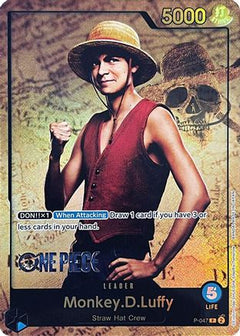 Monkey.D.Luffy (047) (Premium Card Collection -Live Action Edition-) (P-047) [One Piece Promotion Cards] Foil - Deck Out Gaming