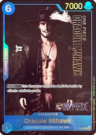 Dracule Mihawk (Premium Card Collection -Live Action Edition-) (P-052) [One Piece Promotion Cards] Foil - Deck Out Gaming