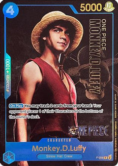 Monkey.D.Luffy (055) (Premium Card Collection -Live Action Edition-) (P-055) [One Piece Promotion Cards] Foil - Deck Out Gaming