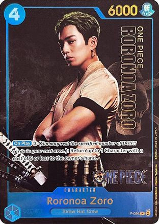 Roronoa Zoro (Premium Card Collection -Live Action Edition-) (P-056) [One Piece Promotion Cards] Foil - Deck Out Gaming