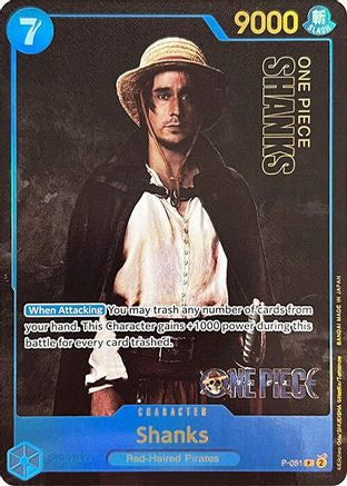 Shanks (Premium Card Collection -Live Action Edition-) (P-051) [One Piece Promotion Cards] Foil - Deck Out Gaming