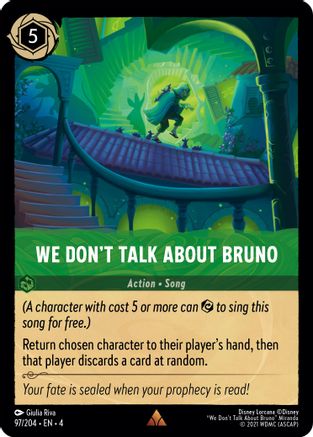 We Don't Talk About Bruno (97/204) [Ursulas Return] Cold Foil - Deck Out Gaming