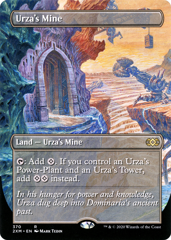 Urza's Mine (Borderless) (370) [Double Masters] foil - Deck Out Gaming