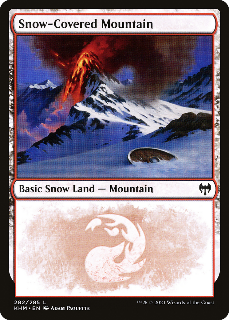Snow-Covered Mountain (282) [Kaldheim] - Deck Out Gaming