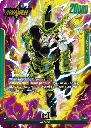 Cell - FB02-070 (Alternate Art) (FB02-070) [Blazing Aura] - Deck Out Gaming